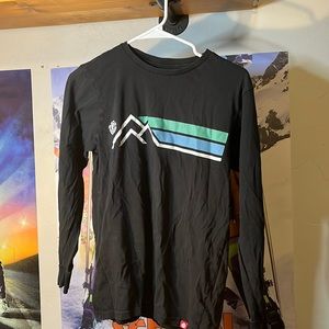 Nice long sleeve black shirt.